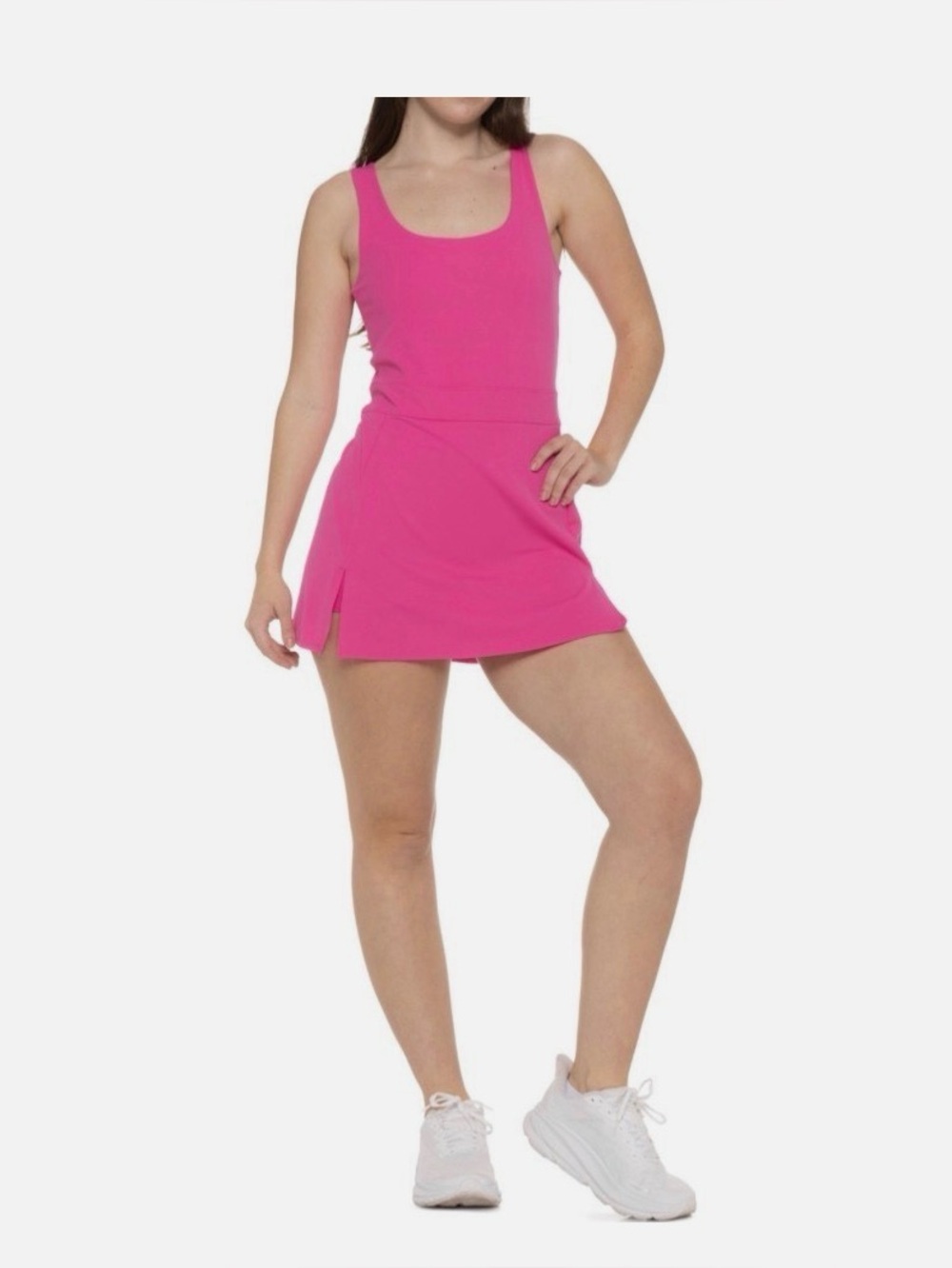 NWT SPLITS59 Martina Rigor dress built In Liner Berry small